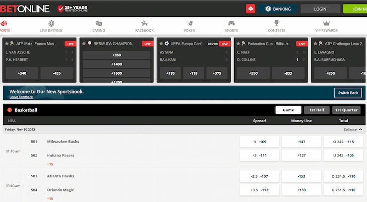 Best NBA Betting Sites [cur_year] - Compare Top NBA Sportsbooks Online