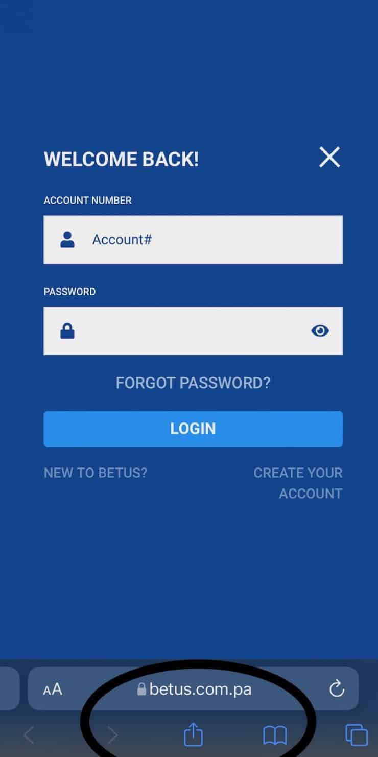Add BetUS to your home screen in South Dakota.