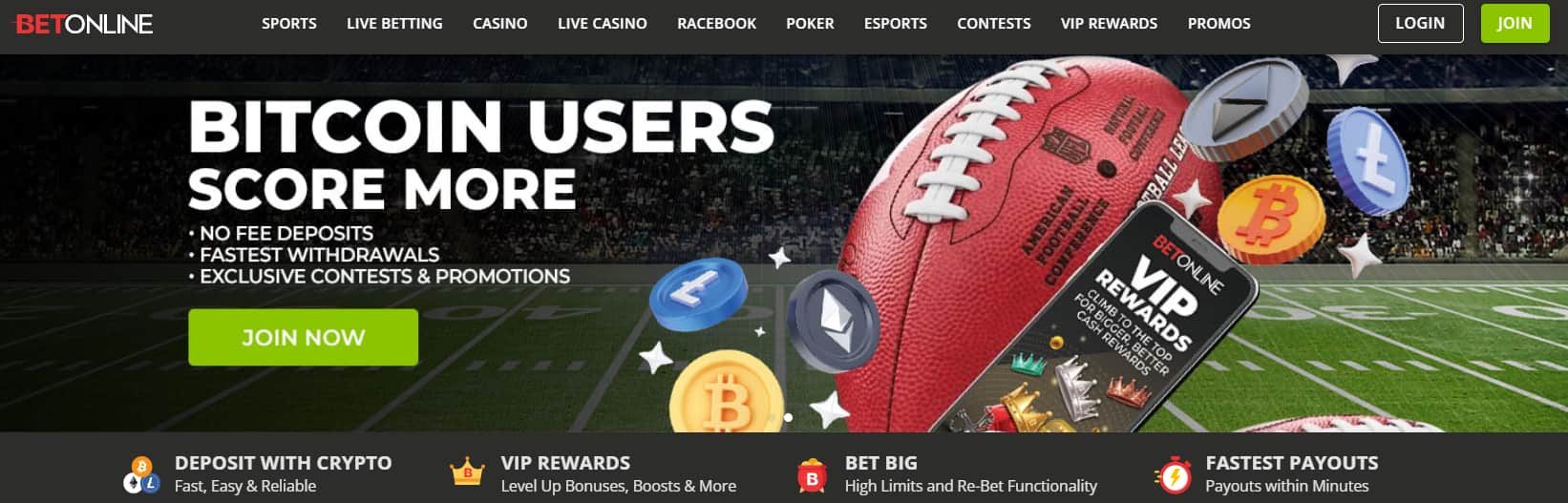 best online betting sites betonline bitcoin rewards