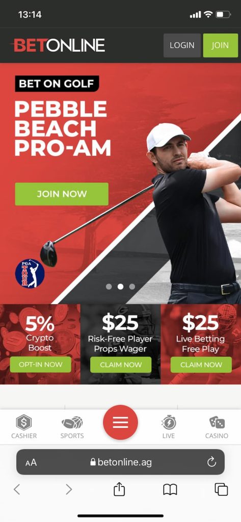 betonline parlay betting app