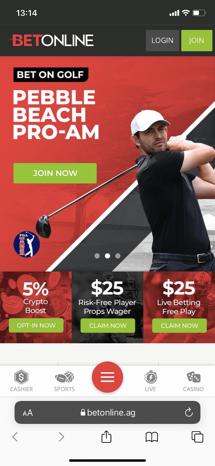 betonline parlay betting app