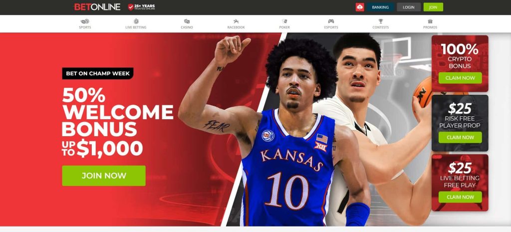 BetOnline betting site