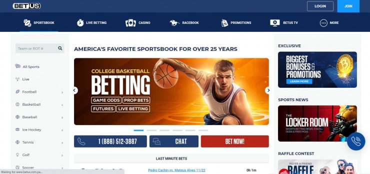 BetUS is one of the best online casinos in Houston for playing slots