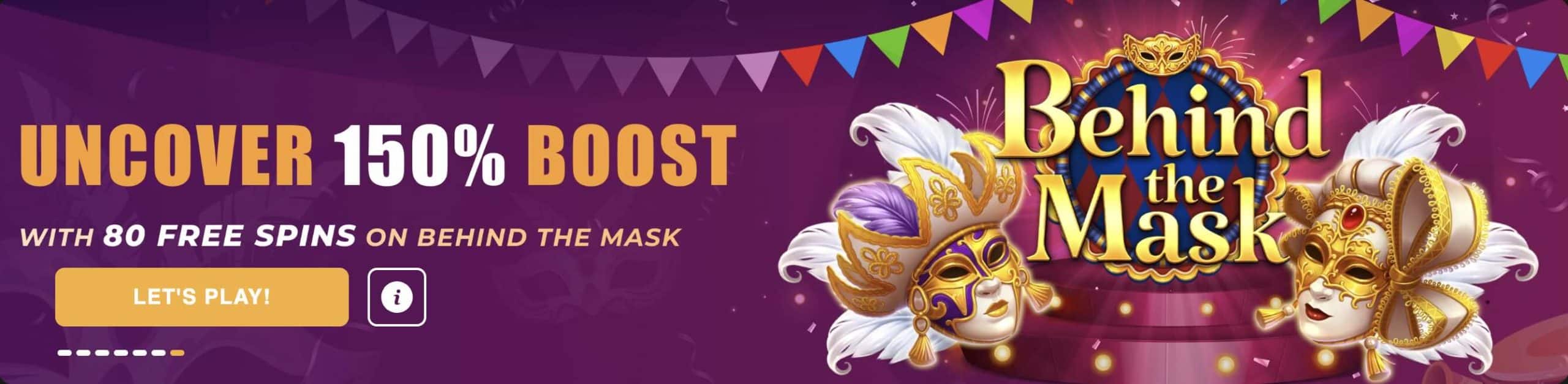 BetWhale 150% casino bonus banner ad