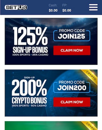 BetUS bonuses at sports betting sites in Lousiana