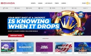 Bovada Casino Jackpots