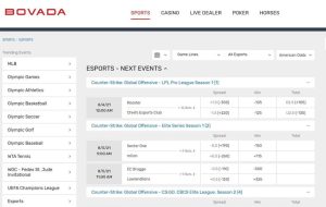 Bovada Esports Betting