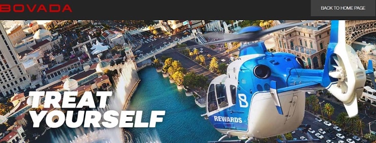 Bovada Rewards Page