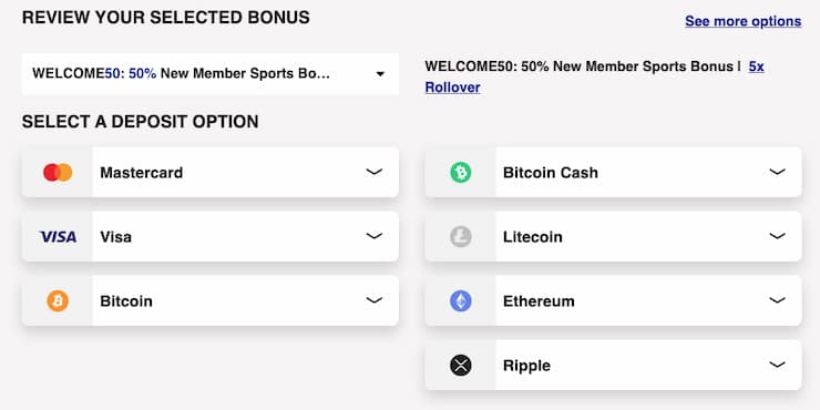BUSR casino account bonus