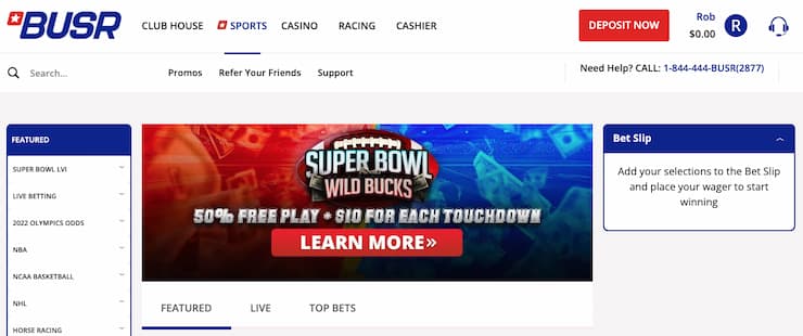 BUSR sportsbook