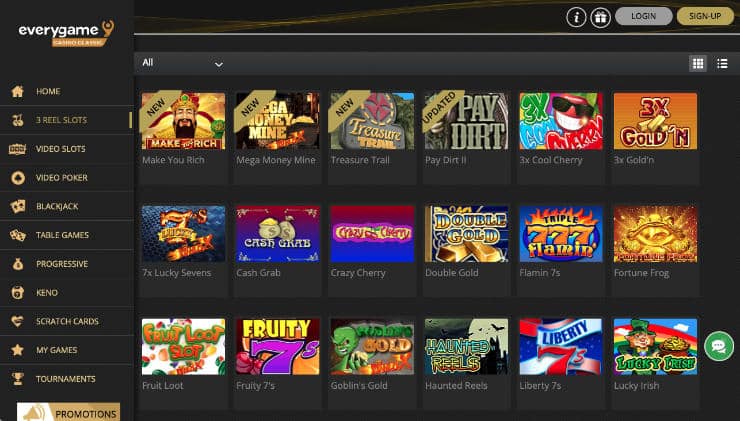 Everygame Casino Slots