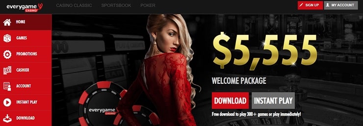 Everygame Casino Bonus