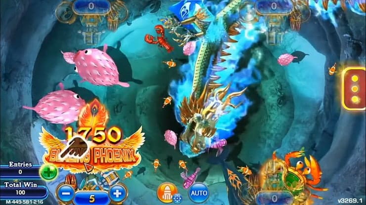 the best fish gambling games - Golden Dragon game screenshot