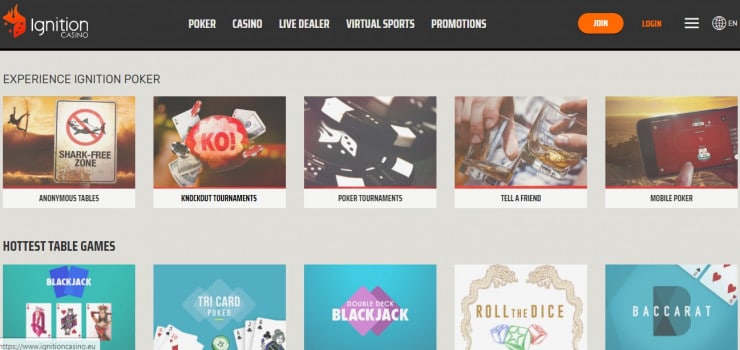 Ignition Casino - best online casino connecticut