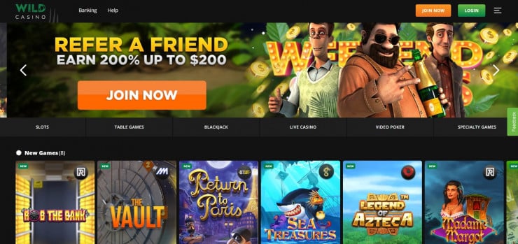 sign up to wild casino wisconsin