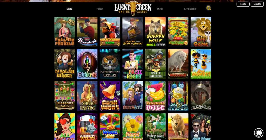 lucky creek online casino