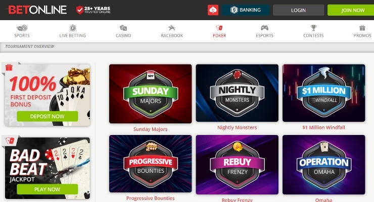 Maryland Online Poker - BetOnline