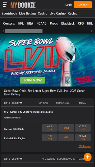 MyBookie Super Bowl