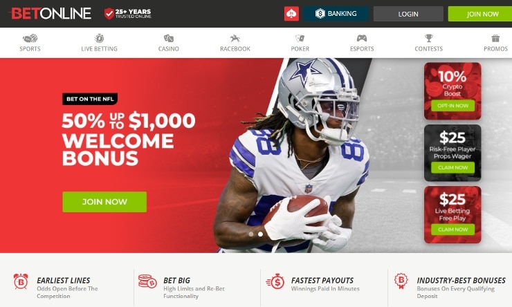 Online Gambling Nevada - BetOnline