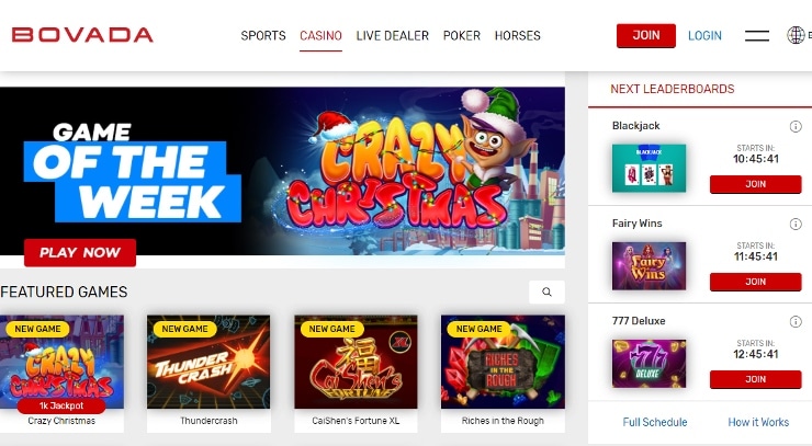 bovada - OK online casinos