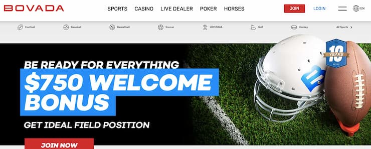 Bovada &ndash; Easy-to-Use Costa Rican sportsbooks for Live Streaming