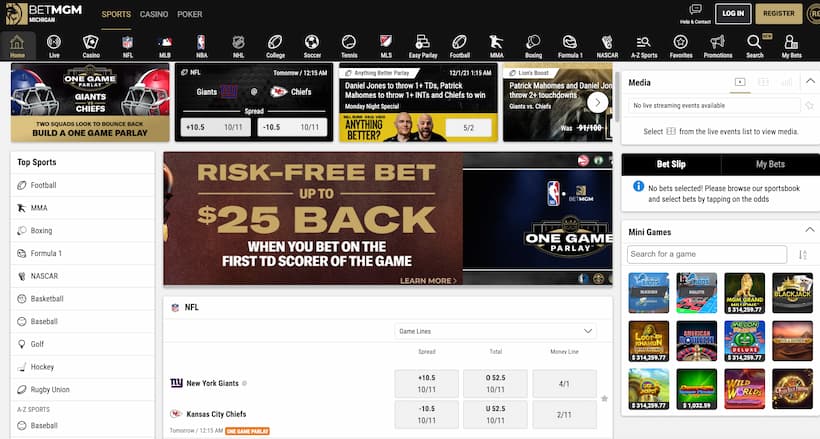 Michigan Online Sports Betting Sites and Apps: Best Online MI Sportsbooks & $5,000+ in Bonus!