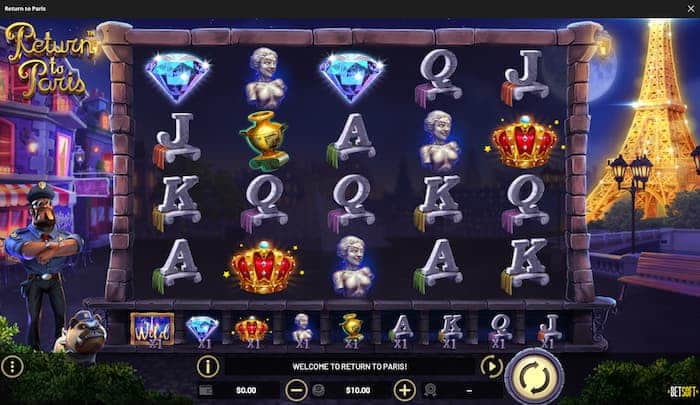 Return to Paris Slot at Wild Casino