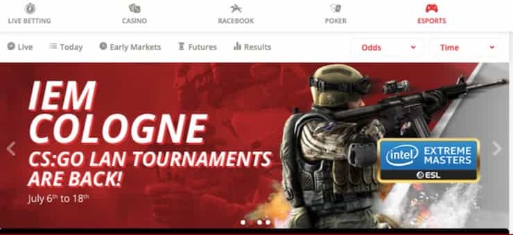 BetOnline SCGO Hawaii esports betting