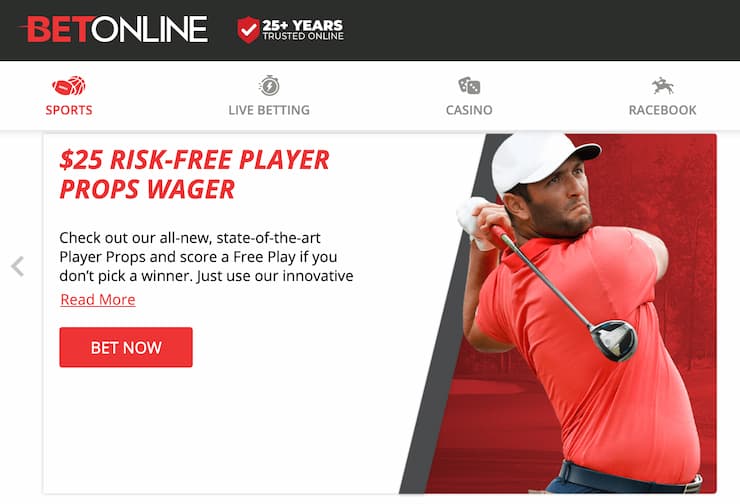 BetOnline Masters Player Prop Bets