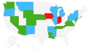 Where is Esports Betting Legal Map