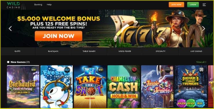 alabama online casinos wild casino welcome bonus