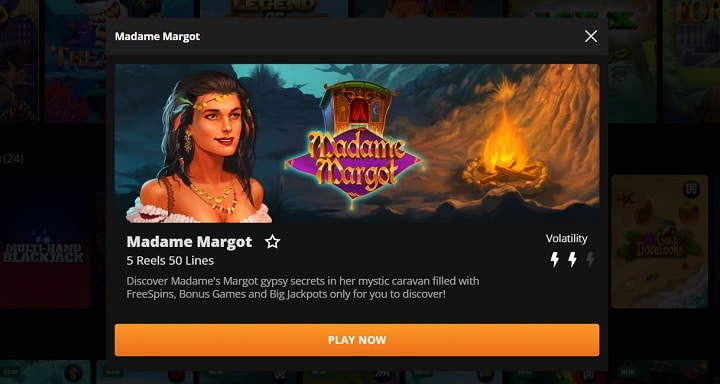 Wild Casino Madme Margot Play Now