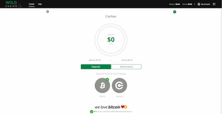 Wild Casino - Step 3