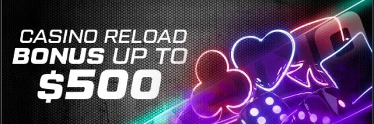 XBet Casino Reload Bonus $500
