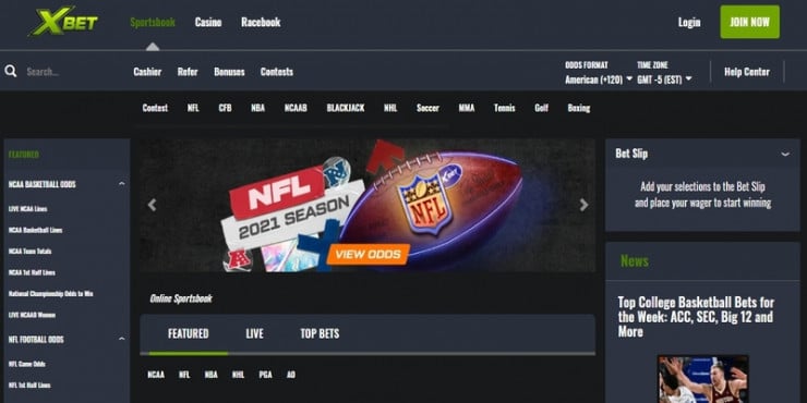 Xbet sports homepage