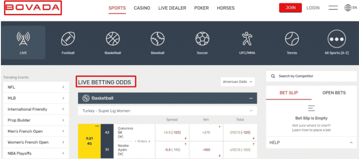 bovada: Colorado betting site