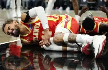 Atlanta Hawks Trae Young Avoids ACL Injury Against Brooklyn Nets